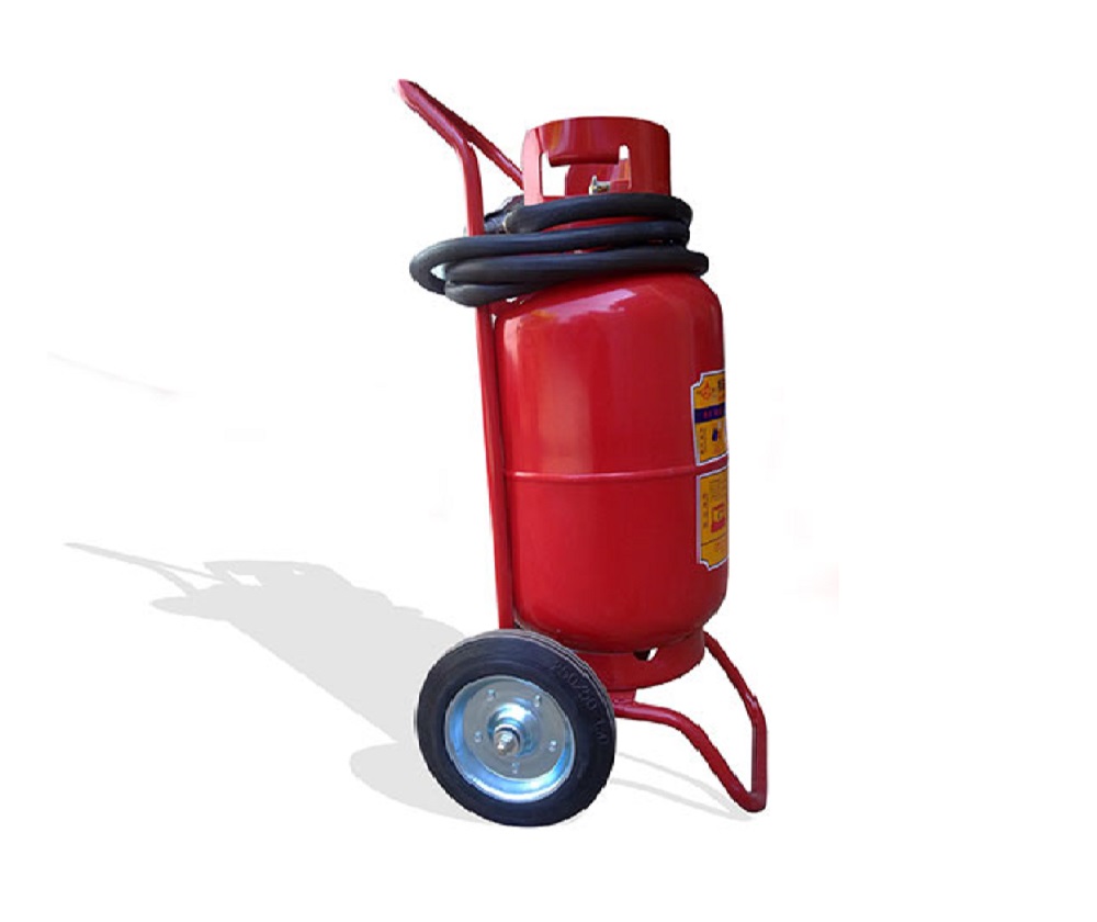 Bình chữa cháy xe đẩy bột BC 35Kg - MFZT35