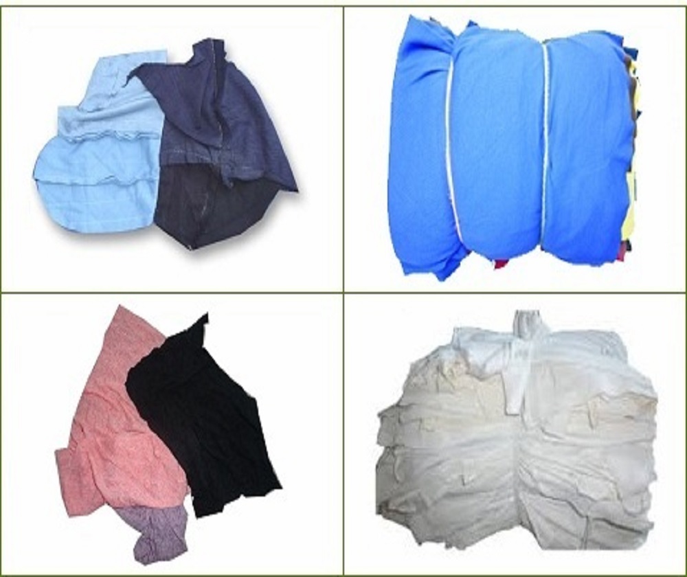 Giẻ lau cotton mầu (các cỡ)